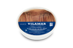 [811] Filetes de anchoa en aceite 650 g -Vilamar- (6x1)